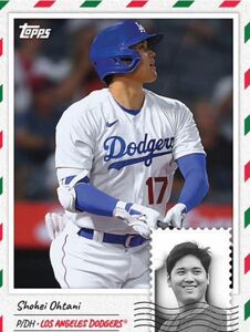 ④Shohei Ohtani - 2023 MLB TOPPS NOWTopps JP Card 大谷翔平　クリスマス