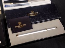 ★未使用 PARKER パーカー 2000 ミレニアム 記念限定 ボールペン MIKIMOTO 等 4点 まとめ 売り 箱付き ジャンク品 昭和レトロ 万年筆 ペン_画像5