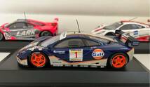 【マクラーレンF1 GTR ミニカー】1995 ガルフNo1 Gulf マクラーレンコレクション ミニチャンプス_画像2