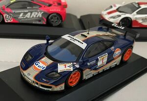 【マクラーレンF1 GTR ミニカー】1995 ガルフNo1 Gulf マクラーレンコレクション ミニチャンプス