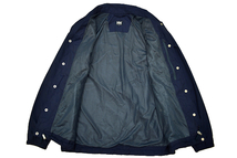 A-4688★美品★HELLY HANSEN ヘリーハンセン HEV11501★ネイビー紺 裏地メッシュ ナイロン コーチ ジャケット ジャンパー Ｌ_画像3