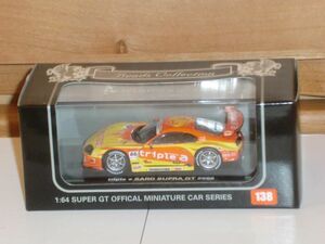 ■1/64 Beads Collection AUTOBACS SUPER GT 2007 SERIES triple a SARD SUPRA GT 2006 No.66 黄/オレンジ