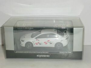 ☆1/43 京商 MITSUBISHI LANCER EVOLUTION Ⅵ tuned by RALLIART 白