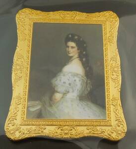 美術館グッズ　マグネット　皇妃エリーザベトの肖像〈部分〉（フランツ・ヴィンターハルター）