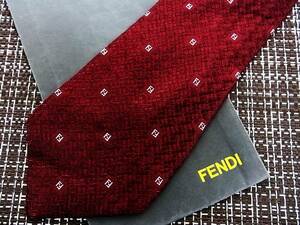 *ω* *SALE*4591* Fendi [ total FF Logo ] necktie *