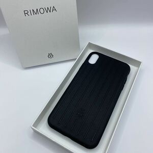 ★送料無料★新品★定価13,200円★RIMOWA(リモワ)/XS Max用/iPhoneケース/マットブラック