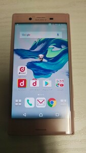 D4938 docomo SIMフリー XPERIA X Compact SO-02J SONY 4Gスマホ 簡易確認＆簡易清掃＆初期化OK 判定○ WebにてSIMロック解除受付手続済