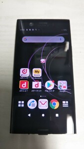 D4942 docomo SIMフリー XPERIA XZ1 Compact SO-02K SONY 4Gスマホ 簡易確認＆簡易清掃＆初期化OK 判定○ WebにてSIMロック解除受付手続済