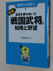 特価品！一般文庫 戦国武将の知略と野望 河合敦（著）