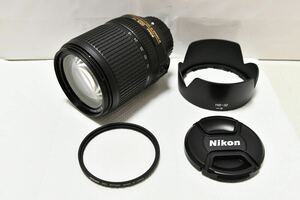超極上 新品級 Nikon ニコン AF-S DX NIKKOR 18-140mm f/3.5-5.6 G ED VR 純正 カメラ レンズ D7500のキットレンズ フィルター フード付