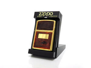 14929 美品 ZIPPO ジッポー GOLDEN TORTOISE べっ甲 オイルライター 喫煙器具 喫煙グッズ 赤系×ゴールド アンティーク ヴィンテージ USA製