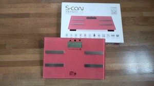 S-CAN weight body composition meter use little 