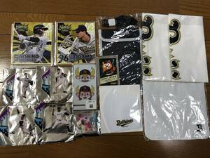 【値下】オリックスバファローズ アクリルスタンド チケットホルダー 手ぬぐい ミニ色紙 他