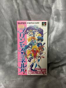 [箱説付き] SFC プリンセス ミネルバ ビック東海 スーパーファミコン 当時のチラシ入り 希少 ②