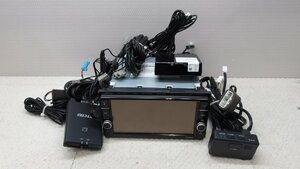 中古 日産純正 MM319D-W 2022年地図 メモリーナビ/DVD/Bluetooth/フルセグ ワイド2DIN ETC2.0 ナビ連動ドラレコ付き (棚8542-303)