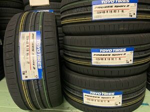 ◆【送料税込新品４本価格】225/40R18 92Y XL TOYO PROXES SPORT2 プロクセススポーツ2 225/40-18 トーヨー カローラスポーツ 国産 夏用