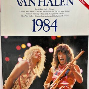 VAN HALEN ヴァン・ヘイレン 1984 ギター&ベース タブ譜付 バンドスコア 