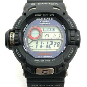 CASIO G-SHOCK GW-9200J RISEMAN カシオ ジーショック ライズマン 電波ソーラー タフソーラー 稼働品 現状品 デジタル 時計 腕時計 #8700
