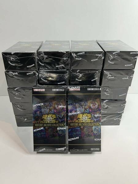 新品 遊戯王 OCG デュエルモンスターズ HISTORY ARCHIVE COLLECTION ヒストリーアーカイブコレクション ヒスコレ 22BOX シュリンク付き