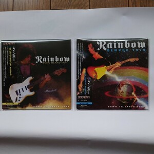 RAINBOW レインボー ライヴ CD 2枚セット　1979