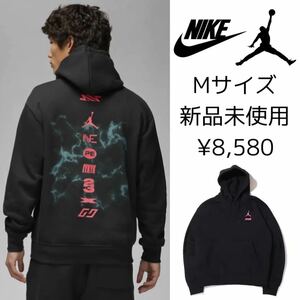 Mサイズ 新品 NIKE JORDAN 裏起毛 プルオーバー パーカー 八村塁 スウェット コラボ 保温 フリース フーディー ジョーダン RUI 黒 ブラック