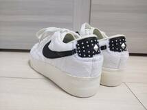 ★新品　NIKE ナイキ　W BLAZER LOW PLATFORM　★ブレーザー LOW プラットフォーム　★フェイクファー　★グラフィックソール　_画像5