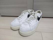 ★新品　NIKE ナイキ　W BLAZER LOW PLATFORM　★ブレーザー LOW プラットフォーム　★フェイクファー　★グラフィックソール　_画像3