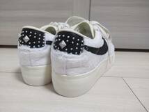 ★新品　NIKE ナイキ　W BLAZER LOW PLATFORM　★ブレーザー LOW プラットフォーム　★フェイクファー　★グラフィックソール　_画像4