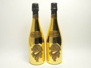 ★★Redon ルドン ドラゴン&タイガー エクストラブリュット ゴールド 750ml/12% 2本セット★AY113046