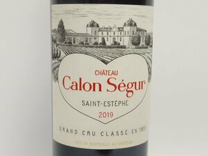 ★★Chateau Calon-Segur シャトー・カロン・セギュール 2019年 750ml/14.5%★AG7063