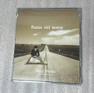 ★送料込み★成田昭次 CD「Same old scene セイム・オールド・シーン」男闘呼組／帯付　プロモ盤　レア　廃盤