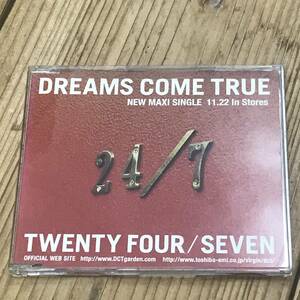 ☆送料込み☆入手困難　8cm プロモ盤 CD DREAMS COME TRUE　ドリームズ・カム・トゥルー　ドリカム　24/7 激レア　非売品