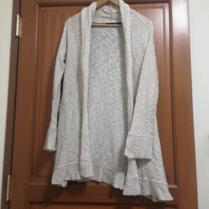ロングカーディガン ニット