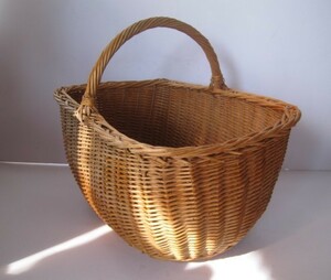  large rattan basket cane basket keep hand attaching basket rattan compilation. basket . storage basket /21N12.21-64