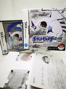 【ポケウォーカー未使用・箱説付き◆DS ポケットモンスター ソウルシルバー 銀 他にも出品中、※匿名・同梱可 】/P