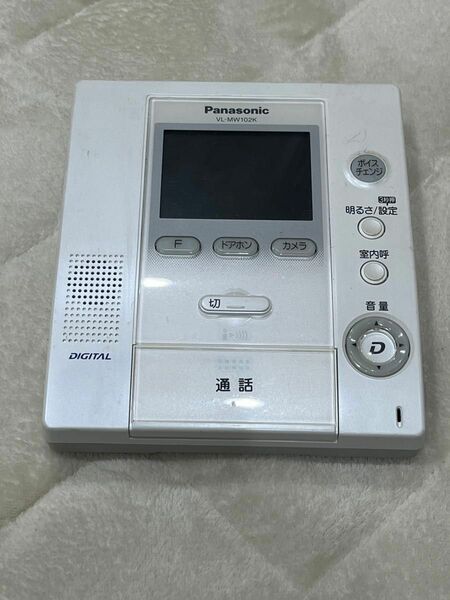Panasonic パナソニック テレビドアホン カラーモニター親機 VL-MW102K 