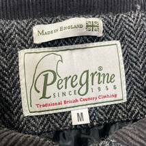 90s 00s Peregrine Harris tweed イングランド製 ビンテージ old ハリスツイード ヘリンボーン ウール ブルゾン ジャケット ペレグリン uk_画像8