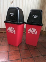 《数量限定》mactools マックツール スクエア型ダストボックス45Ｌ２個セット ゴミ箱 アメリカン雑貨 インテリア雑貨_画像1