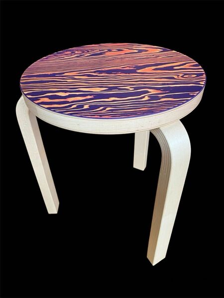 限定廃番/artek アルテック STOOL60アアルト Aalto カラリン