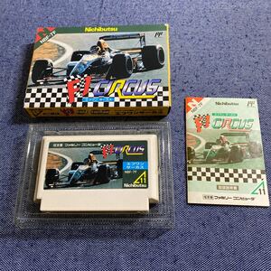 ファミコン　ソフト　エフワンサーカス　FC FAMICOM ファミリーコンピュータ　F1CIRCUS