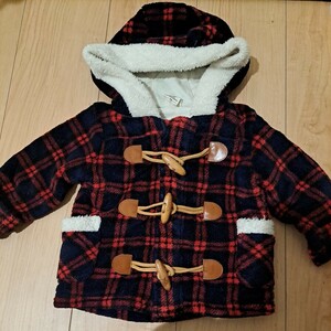  baby clothes 70 duffle coat red coat outer girl man 