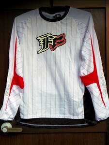 中古品 FOX モトクロスジャージ Mサイズ 白/黒 モトクロス/フリースタイル/オフロード/フォックス/FMX/YZ125/CRF250R/送料全国一律520円!