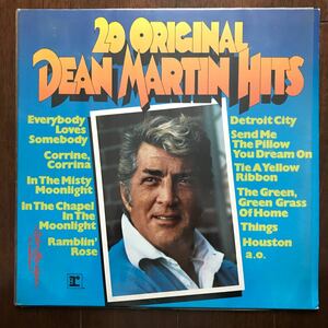 LP DEAN MARTIN/20 ORIGINAL HITS ドイツ盤 ディーン・マーティン REP 54 066