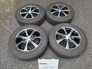  【即決】☆ヨコハマ☆アイスガード☆IG60☆195/65R15☆6J☆ET45☆E13ノート☆フィールダー☆PCD100☆管理:401115