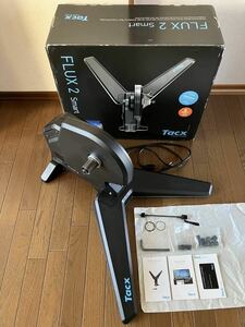 ★中古 Tacx FLUX 2 Smart★ダイレクトドライブトレーナー Zwift インドアサイクリング 