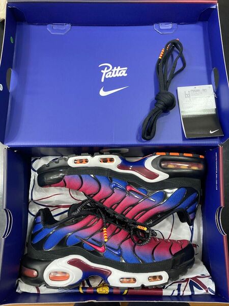 NIKE AIR MAX PULS ナイキ エアマックスプラス patta パタ バルセロナ マップラ