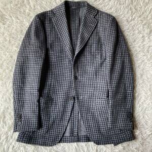 ◎クラシコモデル◎　【リングヂャケット/RINGJACKET】　千鳥格子　■ツイードジャケット■英国調/テーラード/ビジネス/スーツ■Ｍ位■