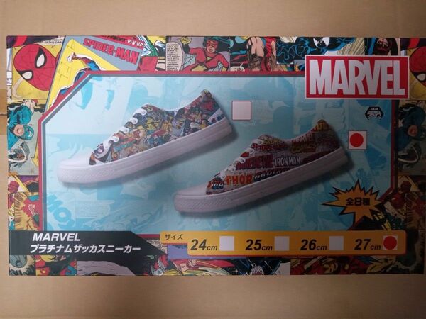 MARVEL プラチナムザッカスニーカー　27cm