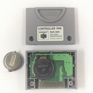 N64 コントローラーパック 内蔵電池交換済み ソケット式変更 Nintendo 任天堂 ニンテンドー64 風来のシレン③