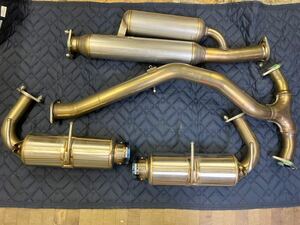 ★BRZ/86//ZD8/ZN8/ HKS ハイパワースペックLII/マフラー★FA24/スバル/トヨタ//使用期間は1年程で焼けはありますが、程度良好★